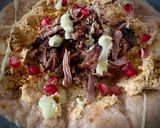 A picture of step 8 of Duck Dukkah.