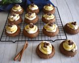 Foto del paso 11 de la receta: Berlinas o donuts bomba cheesecake - tarta de manzana