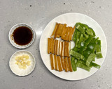 豆乾炒青椒的食譜步驟1照片