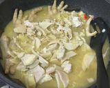 Foto langkah ke 4 dari resep Pondoh (Umbut Kelapa) Kuah Santan.