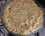 Foto del paso 10 de la receta: Fideos gratinados con salsa de champiñones, jamón y queso
