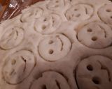 A picture of step 4 of Potato smiles.