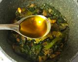 Pui Shaag Chingri Chorchori (Malabar Spinach Curry) recipe step 9 photo