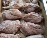 Narancsos, rozmaringos kacsasült, hagymás krumplival recept fázis 1 fotója