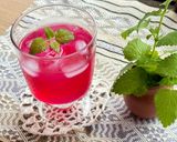 A picture of step 6 of Red Shiso Leaves Pink Juice (Just boil👏).