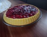 Retro meggyes gyümölcstorta recept fázis 6 fotója