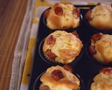A picture of step 9 of Vienna Sausage and Cream Cheese Muffins.