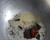 A picture of step 3 of Lima beans curry (Vaal nu shaak).
