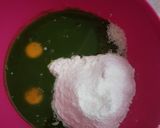 Foto langkah ke 3 dari resep Bolu Kukus Pandan.
