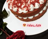 عکس مرحله 2 از دستور 😍کیک ردولوت😍