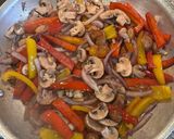 A picture of step 3 of Chicken Cacciatore Momma Jackie’s Way! 🇮🇹.