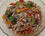 Foto langkah ke 4 dari resep Tongkol Suwir Pelangi.