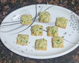 A picture of step 9 of Avocado Biscuit Canepes.