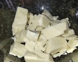 A picture of step 2 of Chocolate biscuit bar.