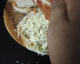 A picture of step 4 of Pizza cheese sandwich.