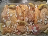 Alitas de pollo al horno