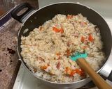 A picture of step 6 of Fried Rice.