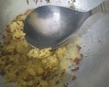 A picture of step 2 of Raw Turmeric Sabzi.