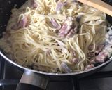 Foto langkah ke 4 dari resep Spaghetti Carbonara.