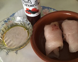 Foto del paso 1 de la receta: Delicias de pollo con mousse de pato y salsa fruits vermells