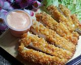 Foto langkah ke 5 dari resep Chicken Katsu with Spicy Mayo.