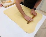 Vajas leveles tészta (tojásmentes) recept fázis 13 fotója
