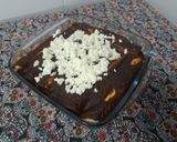 A picture of step 4 of Chicken Enchiladas with Mole.