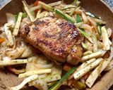 Foto del paso 4 de la receta: Lomo de cerdo y verduras asadas