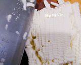 Hình bước làm 2 của món Canh đậu hủ hoa cúc