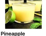 A picture of step 2 of Peanapple and coconut juice.