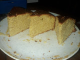 Banana cake with Lemon rind, Lemon Zest and Cinnamon