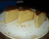 A picture of step 9 of Banana cake with Lemon rind, Lemon Zest and Cinnamon.
