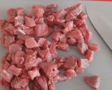A picture of step 1 of Goulash.