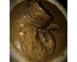 A picture of step 5 of Baobab stew.
