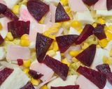 Foto del paso 7 de la receta 162. Ensalada de Remolacha, Mozzarella y Huevo
