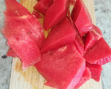 Foto del paso 1 de la receta: Zumo sorpresa de sandía