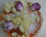 Hình bước làm 1 của món Canh riêu ngày hè