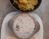 A picture of step 2 of South Indian breakfast.