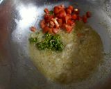 A picture of step 2 of Palak Paneer.