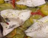 Foto del paso 3 de la receta: Dorada al horno con patatas panadera