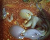 Foto langkah ke 5 dari resep Gulai Gurita Bunting.