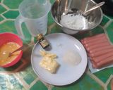 Foto langkah ke 1 dari resep Churros Corn Dog.