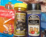 A picture of step 1 of Chicken soup.