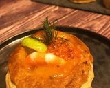 A picture of step 3 of Seafood Vol-au-Vent.