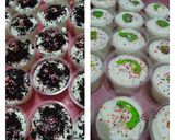 Foto langkah ke 5 dari resep Es krim chocolatos matca oreo.