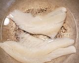 A picture of step 1 of Bacalao Guisado.