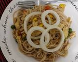 Noodles with some veggies and egg recipe step 4 photo