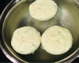 A picture of step 6 of No Fry: Steamed Dahi Vada.