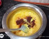 A picture of step 2 of Hyderabadi-style kurma custard with coffee flavour.