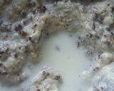 A picture of step 2 of Leftover Malai Suji Cake.